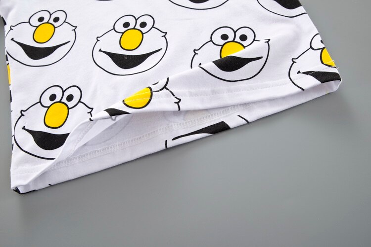 Baby Boy T-Shirt / Shorts Suit with Cartoon Print