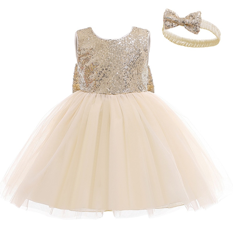 Girls Laced Solid Dress