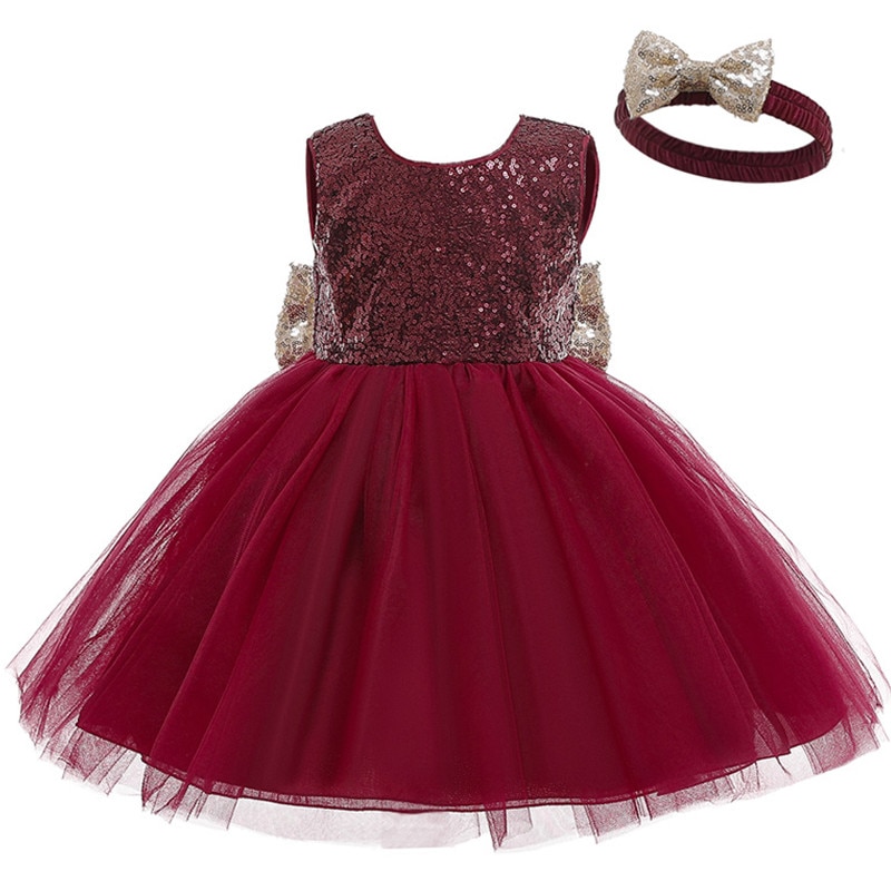 Girls Laced Solid Dress