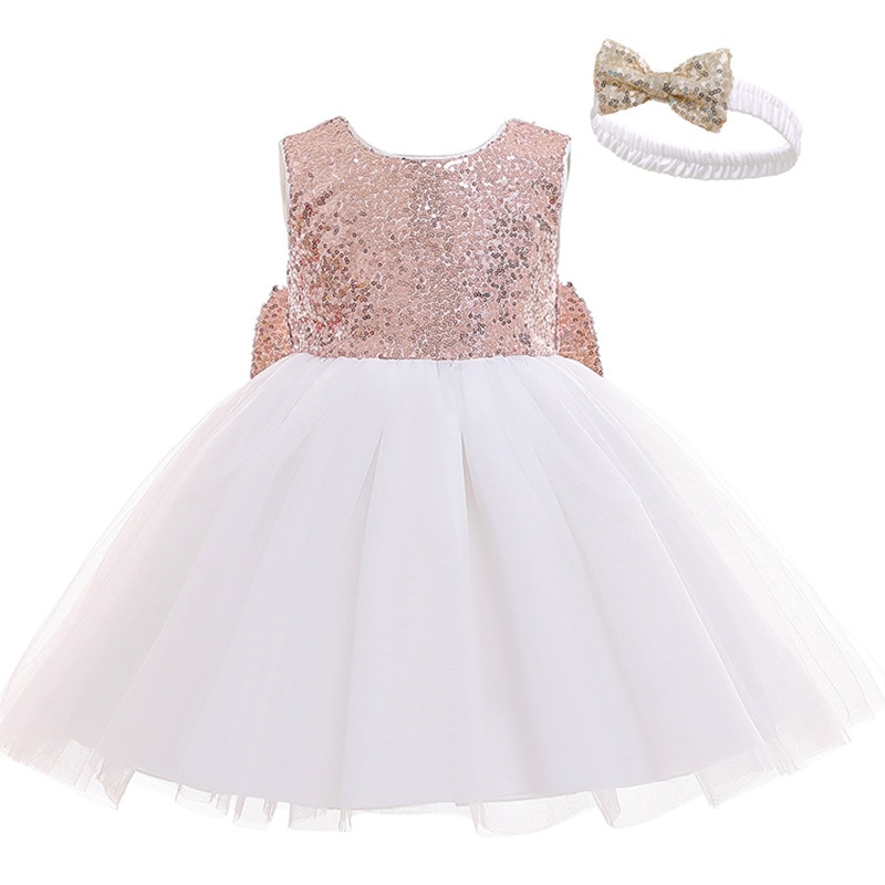 Girls Laced Solid Dress