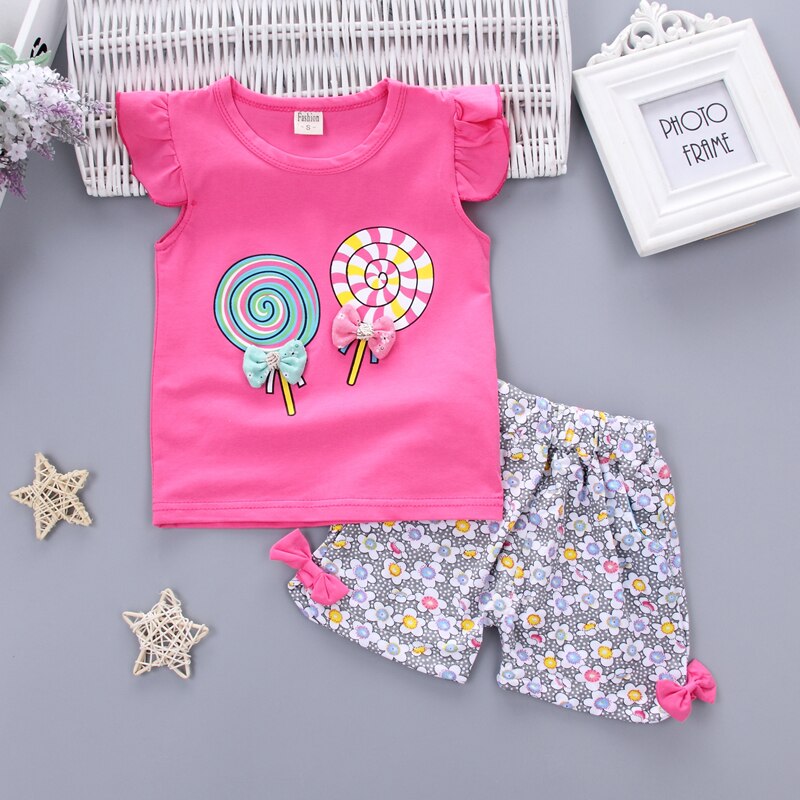 Two Pieces Cotton Clothing Sets